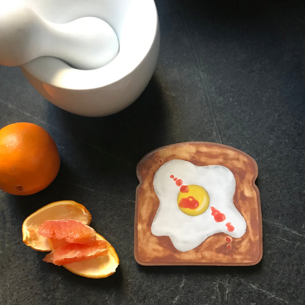 Sunny Side Up with Tobasco Sauce