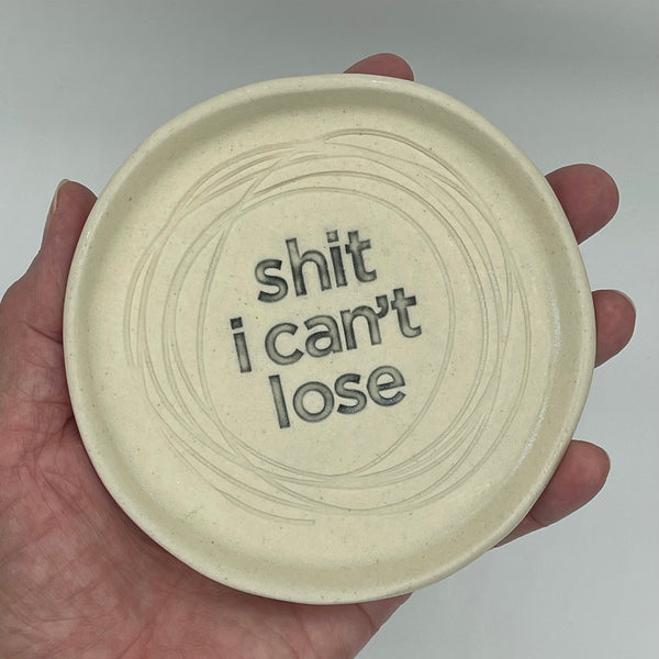 Trinket Dish - White