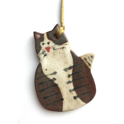 Brown White Tummy Cat