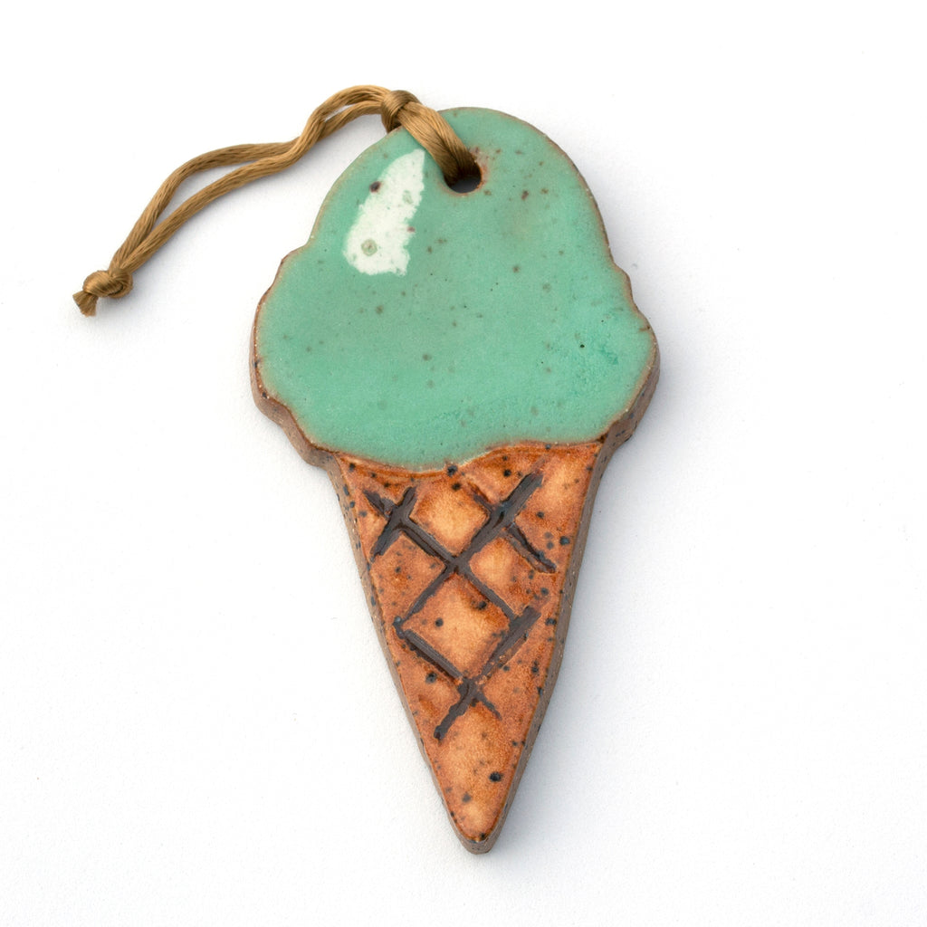 Ice Cream Cone - Pistachio